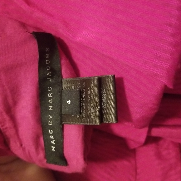 Marc Jacob's Fuchsia sleeveless dress sz 4 - Picture 6 of 8